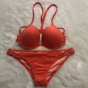 Coral Orange VS bikini